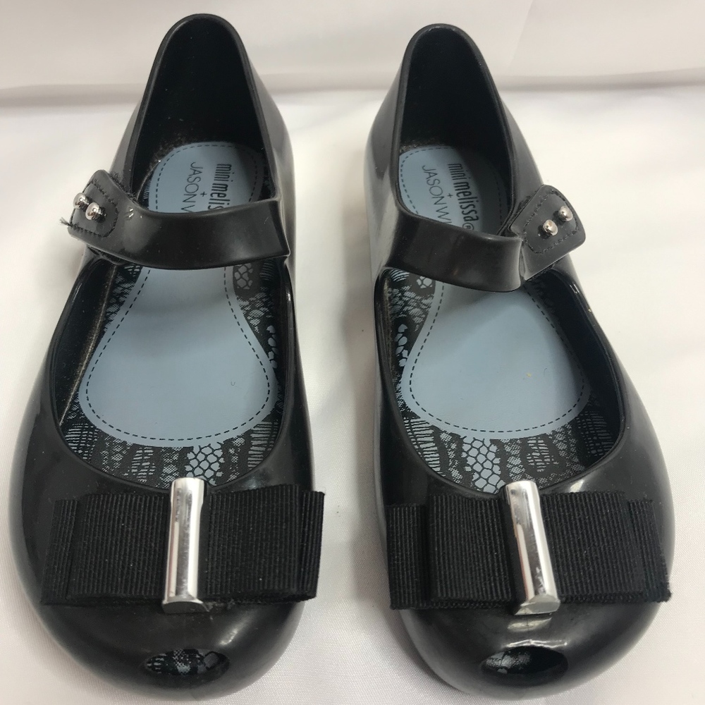 Mini Melissa+ Jason Wu Black Shoes Size 10